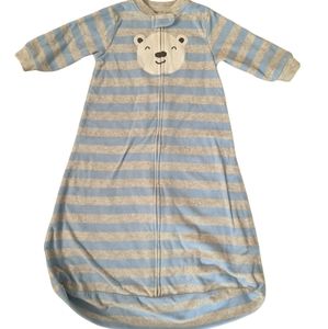 Carter's Sleep Sack Blue & Gray Size Medium (6-9M)